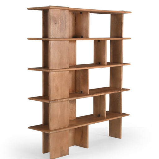 Vakkenkast Lina Naturel Mangohout 150x40 cm-Opbergkasten-Starfurn