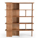 Vakkenkast Lina Naturel Mangohout 150x40 cm-Opbergkasten-Starfurn