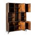 Vakkenkast Madison XL Bruin - 135 cm-Opbergkasten-Starfurn