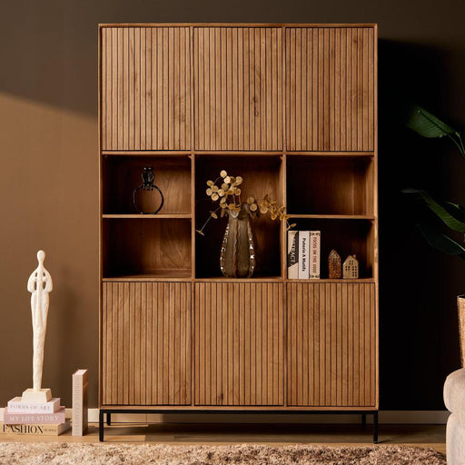 Vakkenkast Madison XL Naturel - 135 cm-Opbergkasten-Starfurn