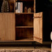 Vakkenkast Madison XL Naturel - 135 cm-Opbergkasten-Starfurn