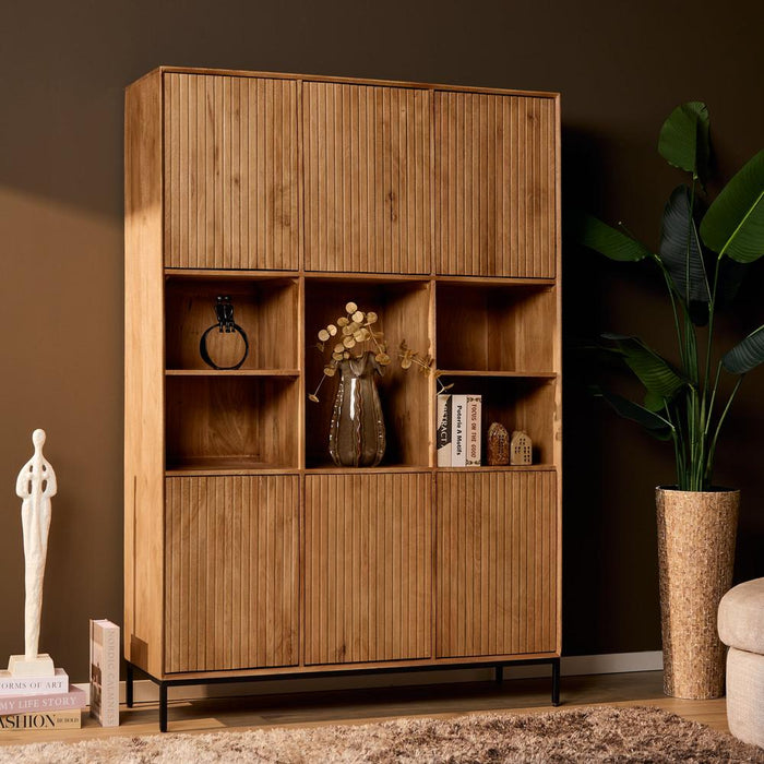 Vakkenkast Madison XL Naturel - 135 cm-Opbergkasten-Starfurn
