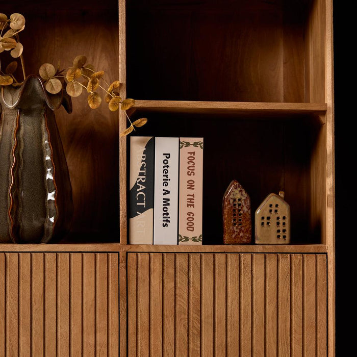 Vakkenkast Madison XL Naturel - 135 cm-Vakkenkasten-Starfurn