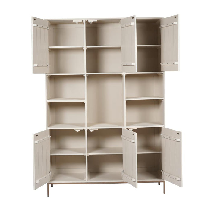 Vakkenkast Madison XL Zand - 135 cm-Opbergkasten-Starfurn