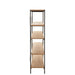 Vakkenkast Naturel Ash hout 34x141 cm-Opbergkasten-J-Line