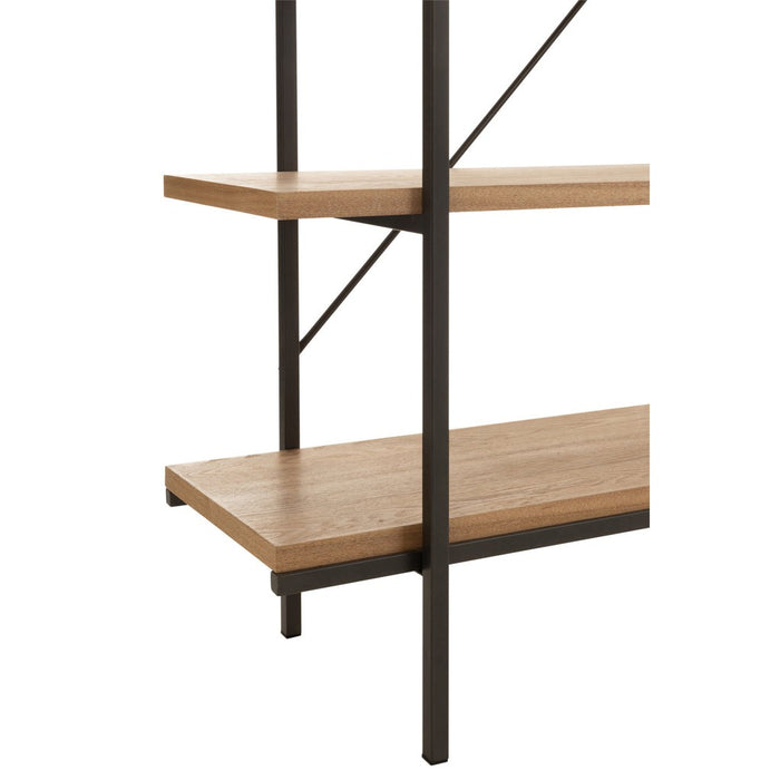 Vakkenkast Naturel Ash hout 34x141 cm-Opbergkasten-J-Line
