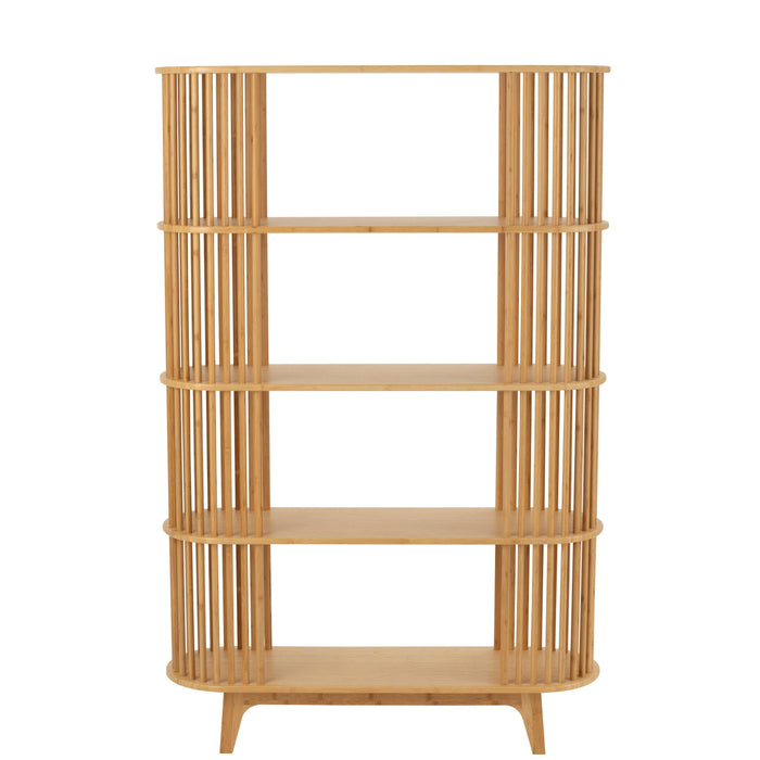 Vakkenkast Naturel Bamboe 30x100 cm-Vakkenkasten-J-Line