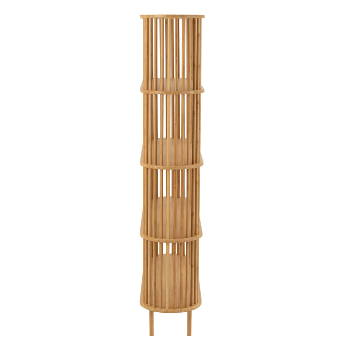 Vakkenkast Naturel Bamboe 30x100 cm-Vakkenkasten-J-Line