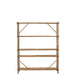 Vakkenkast Naturel Bamboe 40x160 cm-Opbergkasten-J-Line