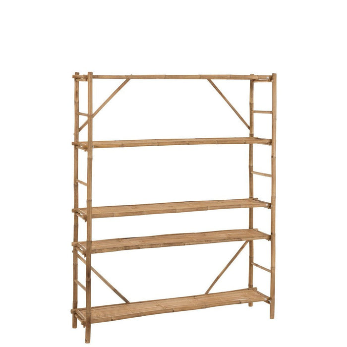 Vakkenkast Naturel Bamboe 40x160 cm-Opbergkasten-J-Line