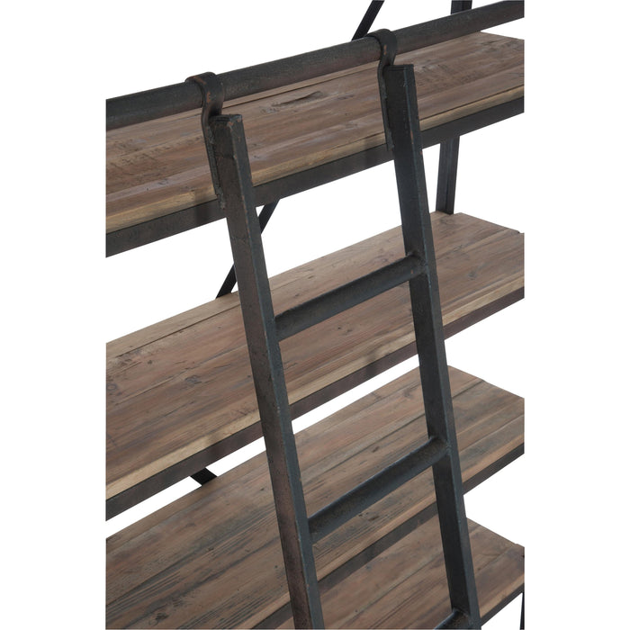 Vakkenkast Naturel Ijzer 45x160 cm-Opbergkasten-J-Line