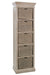 Vakkenkast Naturel Rotan 40x59 cm-Opbergdozen en manden-J-Line