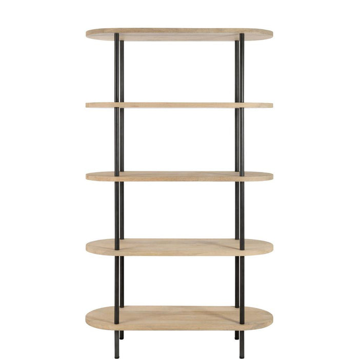 Vakkenkast Naturel Staal 40x105 cm-Opbergkasten-J-Line