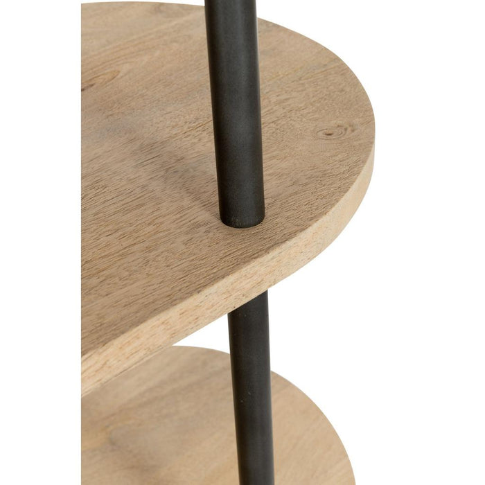 Vakkenkast Naturel Staal 40x105 cm-Opbergkasten-J-Line