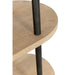Vakkenkast Naturel Staal 40x105 cm-Opbergkasten-J-Line