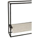Vakkenkast Wit Ijzer L 65x16 cm-Opbergkasten-J-Line