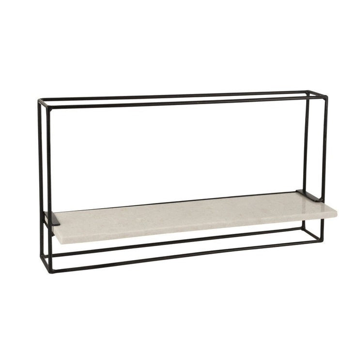 Vakkenkast Wit Ijzer L 65x16 cm-Opbergkasten-J-Line