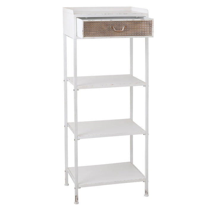 Vakkenkast Wit Metaal 38x54 cm-Opbergkasten-J-Line