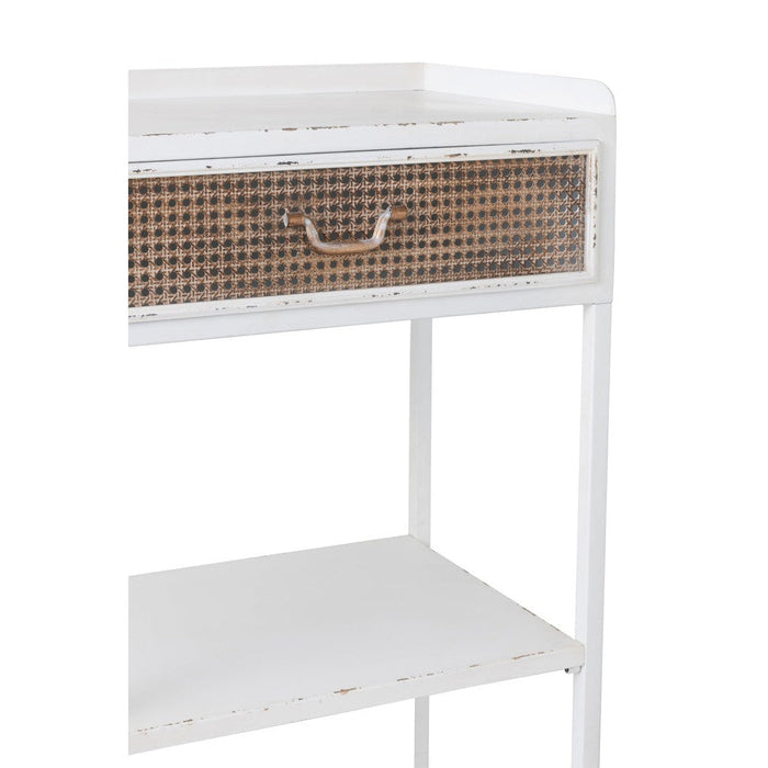 Vakkenkast Wit Metaal 38x54 cm-Vakkenkasten-J-Line