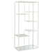 Vakkenkast Wit Metaal 42x82 cm-Opbergkasten-J-Line