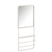 Vakkenkast Wit Mirror 12x40 cm-Spiegels-J-Line