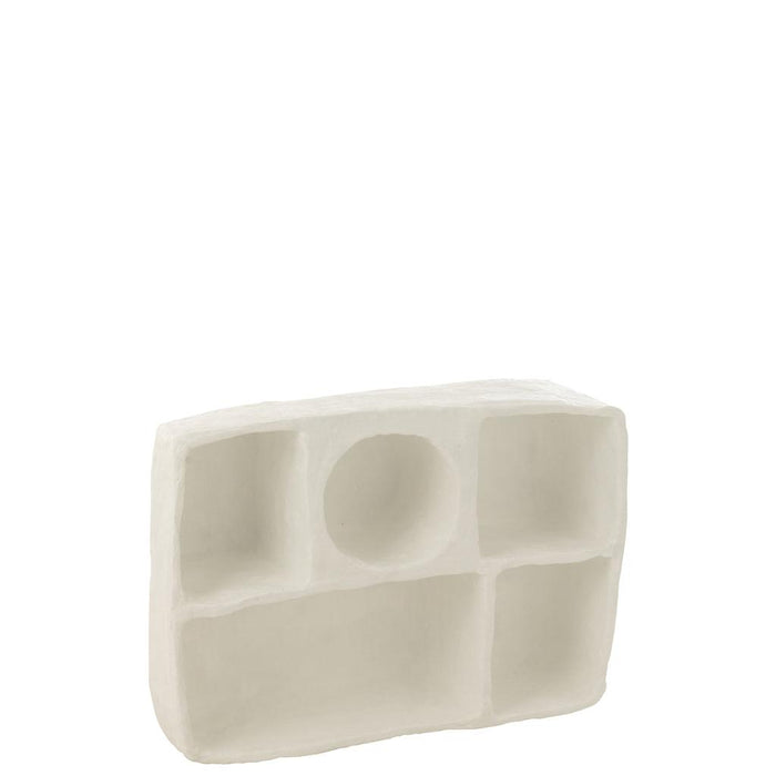 Vakkenkast Wit Paper L 80x60 cm-Vakkenkasten-J-Line