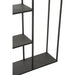 Vakkenkast Zwart Ijzer 25x110 cm-Opbergkasten-J-Line