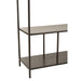 Vakkenkast Zwart Metaal 26x85 cm-Opbergkasten-J-Line