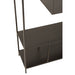 Vakkenkast Zwart Metaal 26x85 cm-Opbergkasten-J-Line