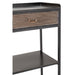 Vakkenkast Zwart Metaal 38x54 cm-Opbergkasten-J-Line