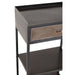 Vakkenkast Zwart Metaal 38x54 cm-Opbergkasten-J-Line