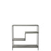 Vakkenkast Zwart Metaal 39x101 cm-Opbergkasten-J-Line