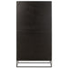 Vakkenkast Zwart ijzer 33x90 cm-Vakkenkasten-J-Line