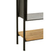 Vakkenkast Zwart ijzer L 30x110 cm-Vakkenkasten-J-Line