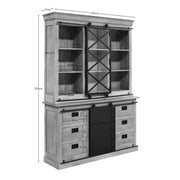 Vitrinekast Fresno 160 cm 160x45x220 cm-Vitrinekasten-Starfurn