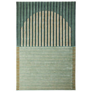 Vloerkleed 140x200 cm Fano Green Wol-Rechthoekige vloerkleden-Brinker Carpets