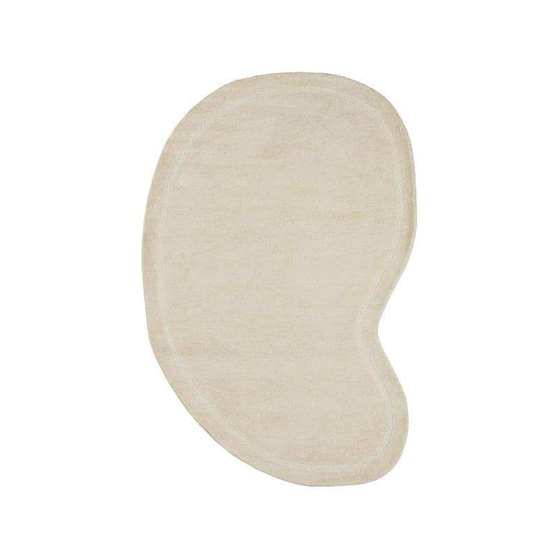 Vloerkleed 160x230 Mody Polyester Zand-Rechthoekige vloerkleden-LABEL51