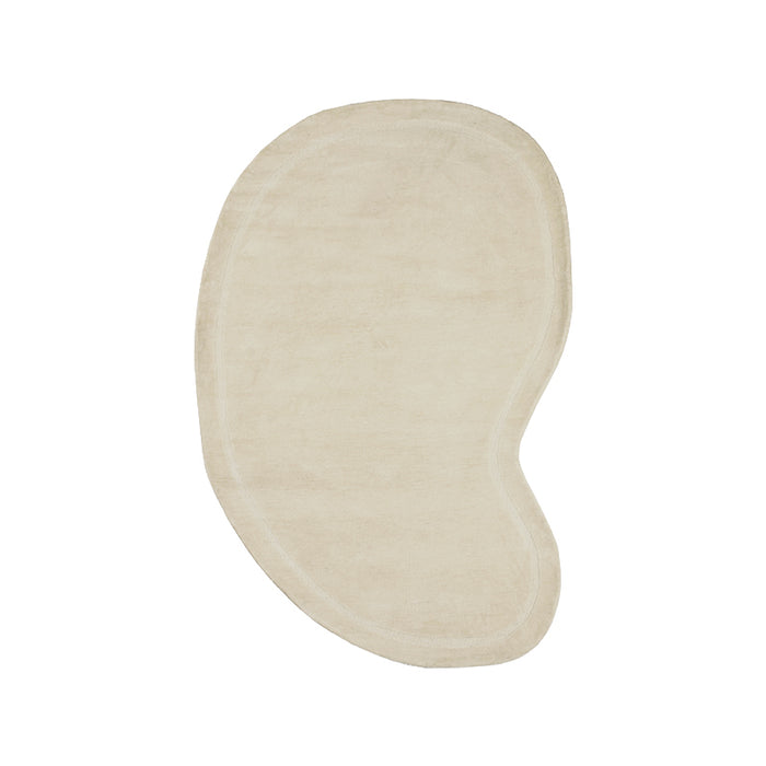 Vloerkleed 160x230 Mody Polyester Zand-Rechthoekige vloerkleden-LABEL51