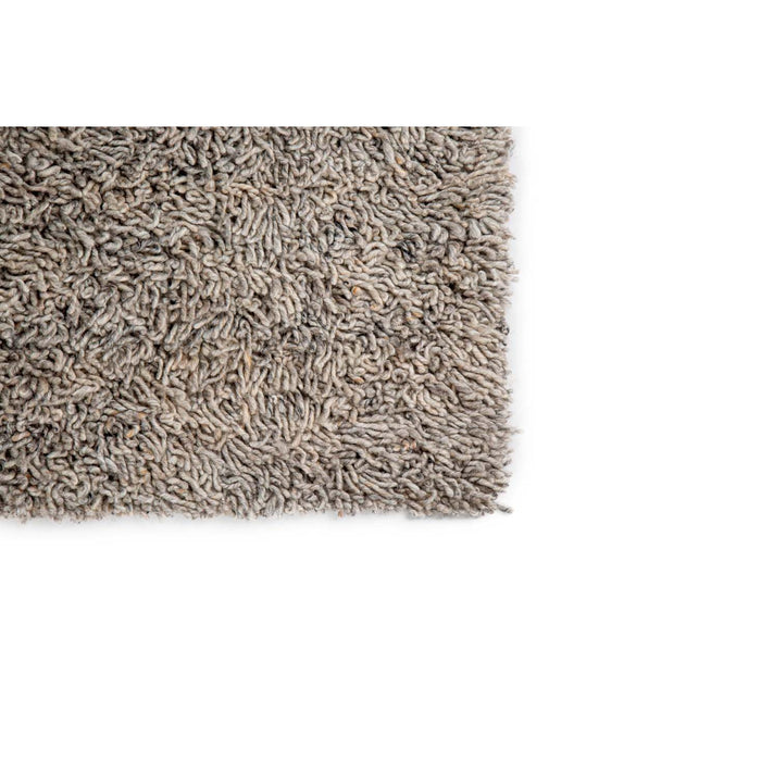 Vloerkleed 170x230 cm Berbero Lungo Natural Grey Wol-Rechthoekige vloerkleden-Brinker Carpets