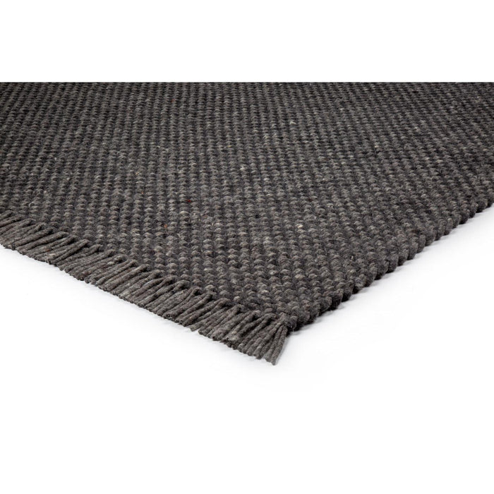 Vloerkleed 170x230 cm Burano Anthracite 614-604 Wol-Rechthoekige vloerkleden-Brinker Carpets