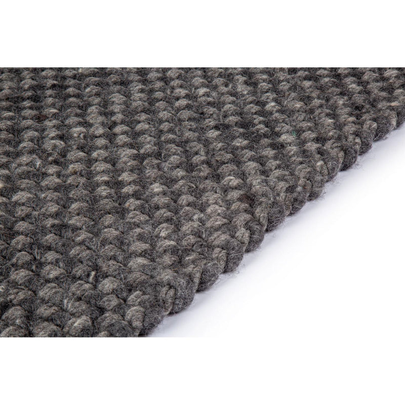 Vloerkleed 170x230 cm Burano Anthracite 614-604 Wol-Rechthoekige vloerkleden-Brinker Carpets