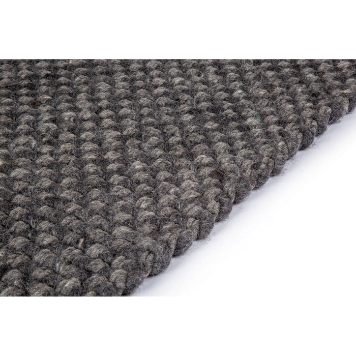 Vloerkleed 170x230 cm Burano Anthracite 614-604 Wol-Rechthoekige vloerkleden-Brinker Carpets