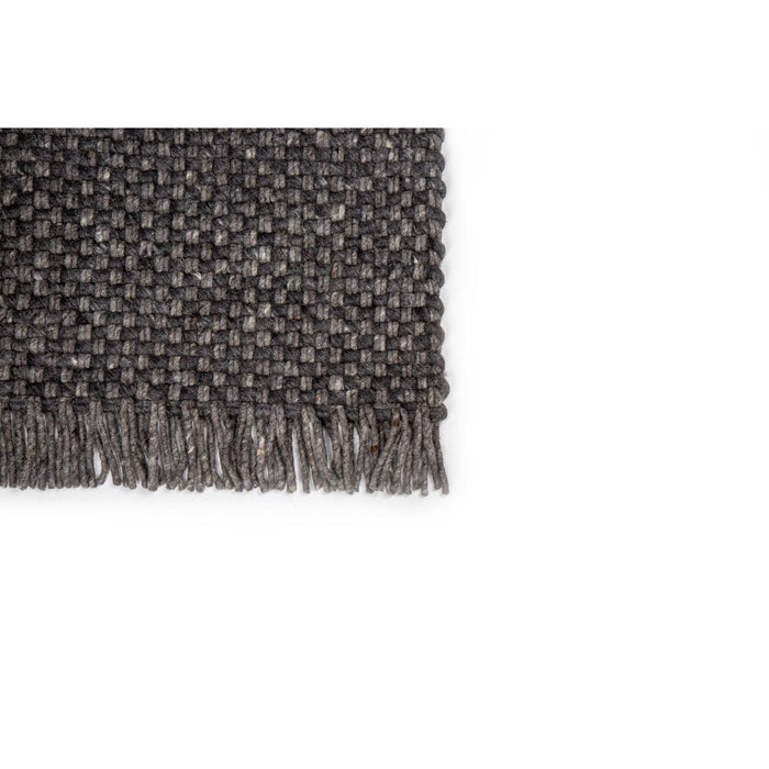 Vloerkleed 170x230 cm Burano Anthracite 614-604 Wol-Rechthoekige vloerkleden-Brinker Carpets