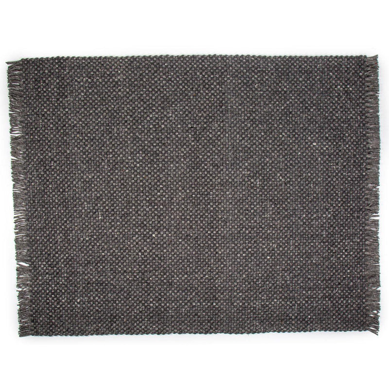 Vloerkleed 170x230 cm Burano Anthracite 614-604 Wol-Rechthoekige vloerkleden-Brinker Carpets