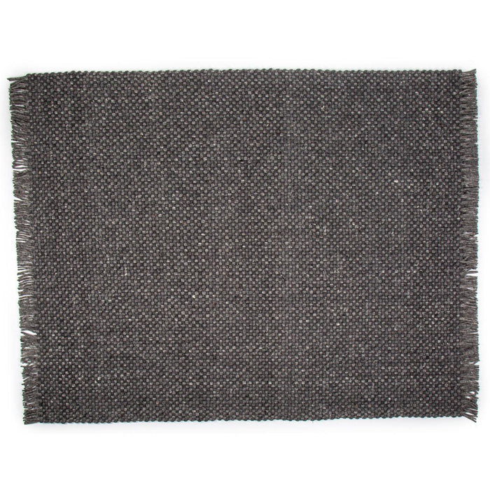 Vloerkleed 170x230 cm Burano Anthracite 614-604 Wol-Rechthoekige vloerkleden-Brinker Carpets
