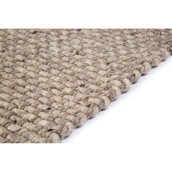Vloerkleed 170x230 cm Burano Dark Grey 618-613 Wol-Rechthoekige vloerkleden-Brinker Carpets