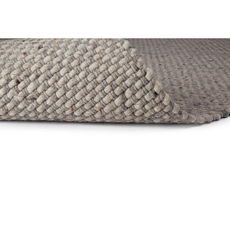 Vloerkleed 170x230 cm Burano Dark Grey 618-613 Wol-Rechthoekige vloerkleden-Brinker Carpets