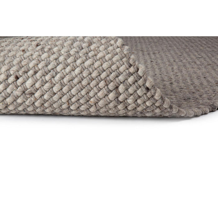 Vloerkleed 170x230 cm Burano Dark Grey 618-613 Wol-Rechthoekige vloerkleden-Brinker Carpets