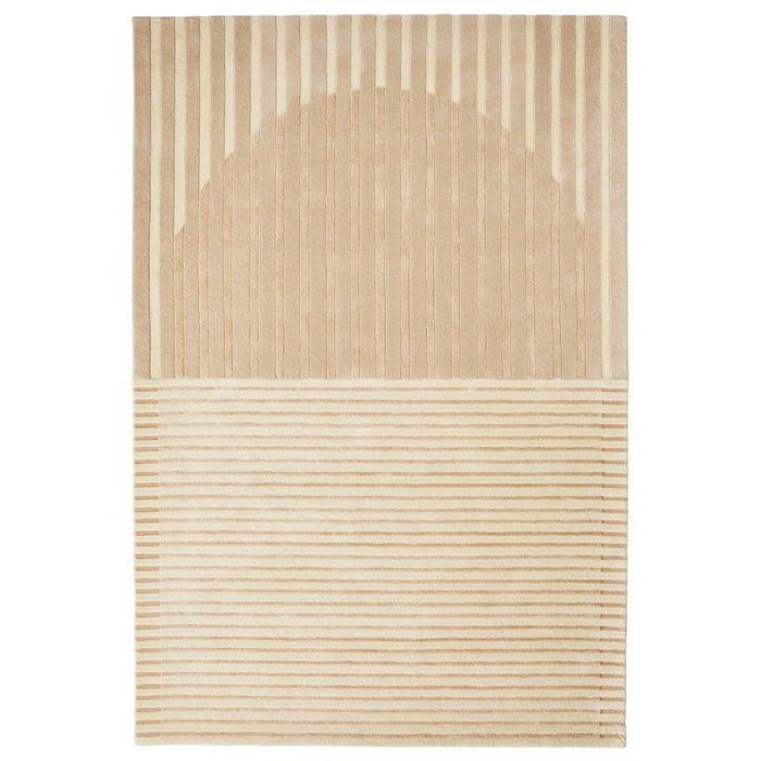 Vloerkleed 170x230 cm Fano White Beige Wol-Rechthoekige vloerkleden-Brinker Carpets