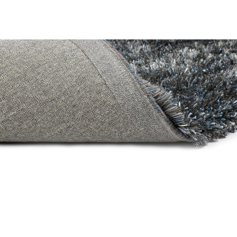Vloerkleed 170x230 cm New Paulo Grey Blue Polyester-Rechthoekige vloerkleden-Brinker Carpets